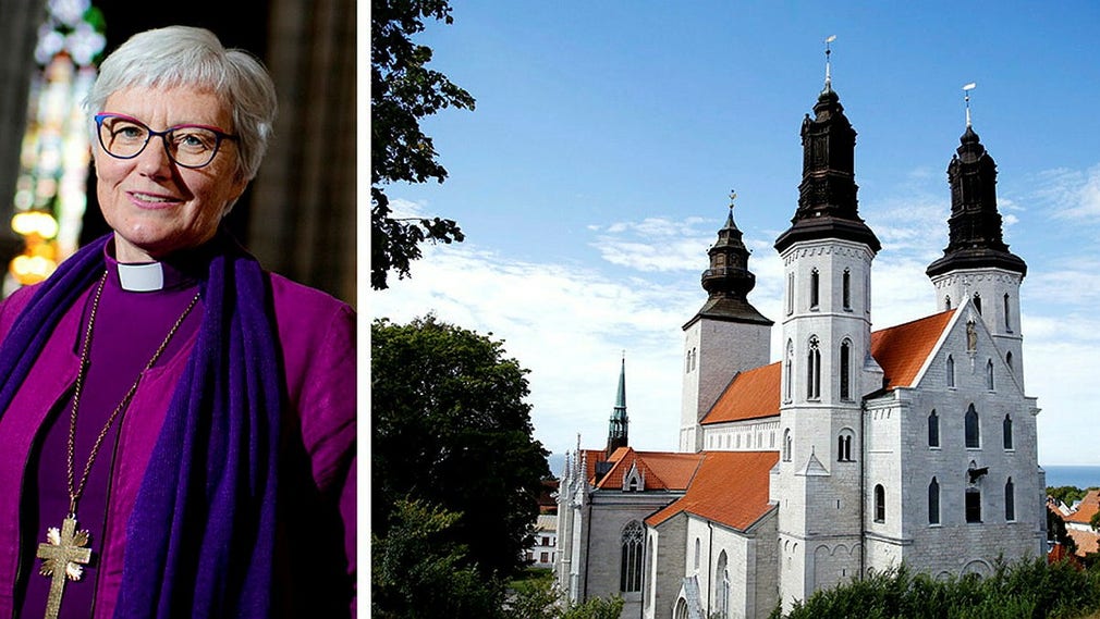 Ärkebiskop Antje Jackelén skriver om avkragningen av biskopen i Visby.