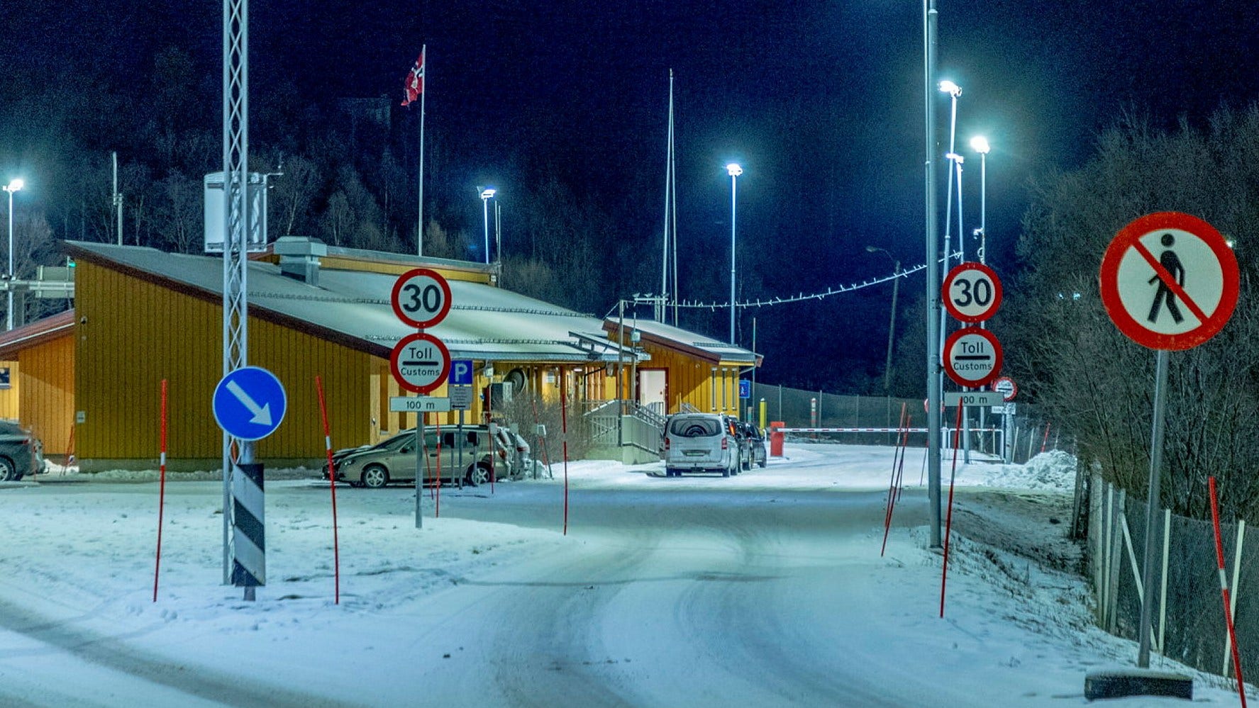 Norge stänger gränsen för ryska turister