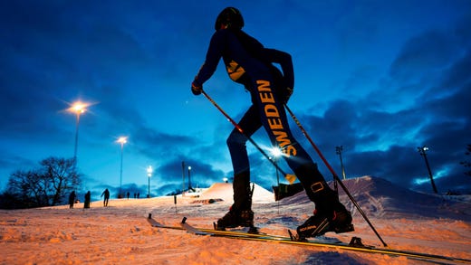 Skid alpinism kan också kallas skimo. Det internationella namnet är skidbergsklättring.