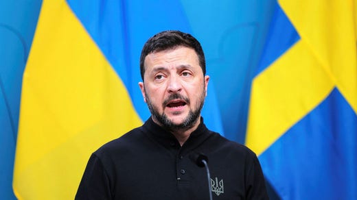 Il presidente dell'Ucraina Volodymyr Zelenskyj.