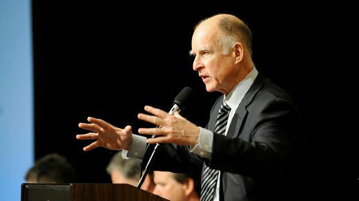 Former California Governor Jerry Brown.