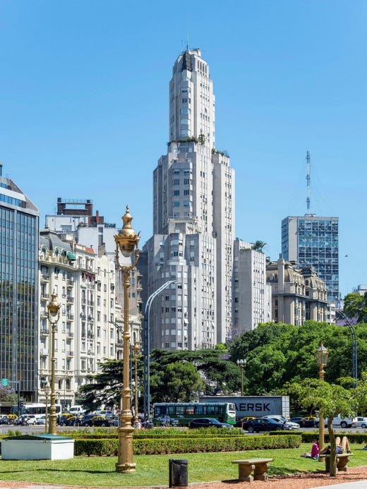 Edificio Kavanagh-fastigheten i Buenos Aires.