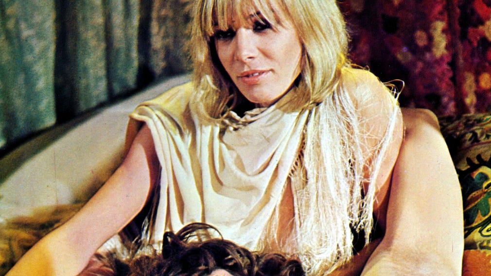 Anita Pallenberg 1970.