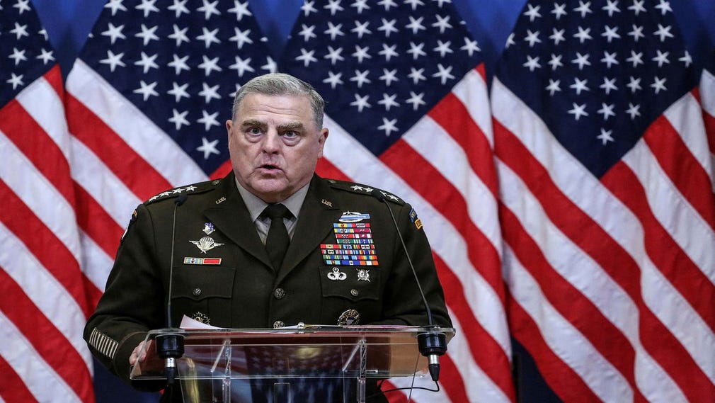 General Mark Milley was America's top defense chief.