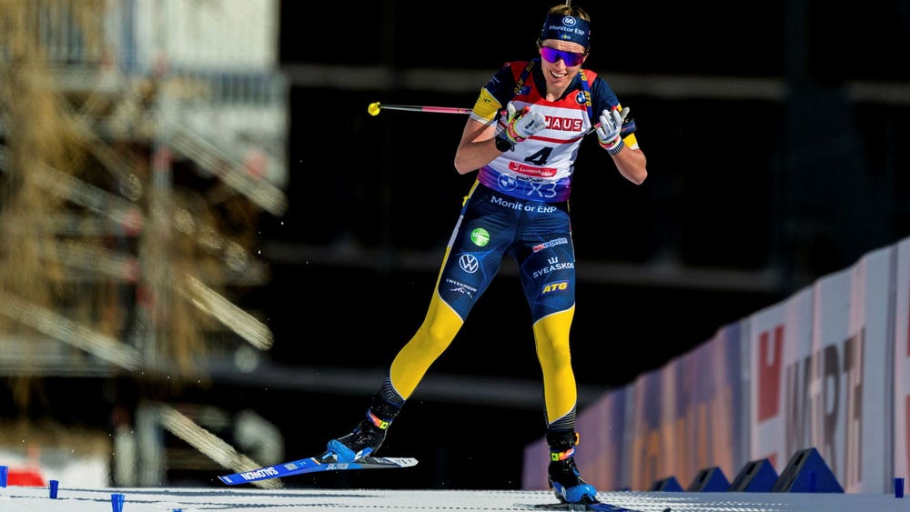 Elvira Öbergs succé: VM-guld i masstarten