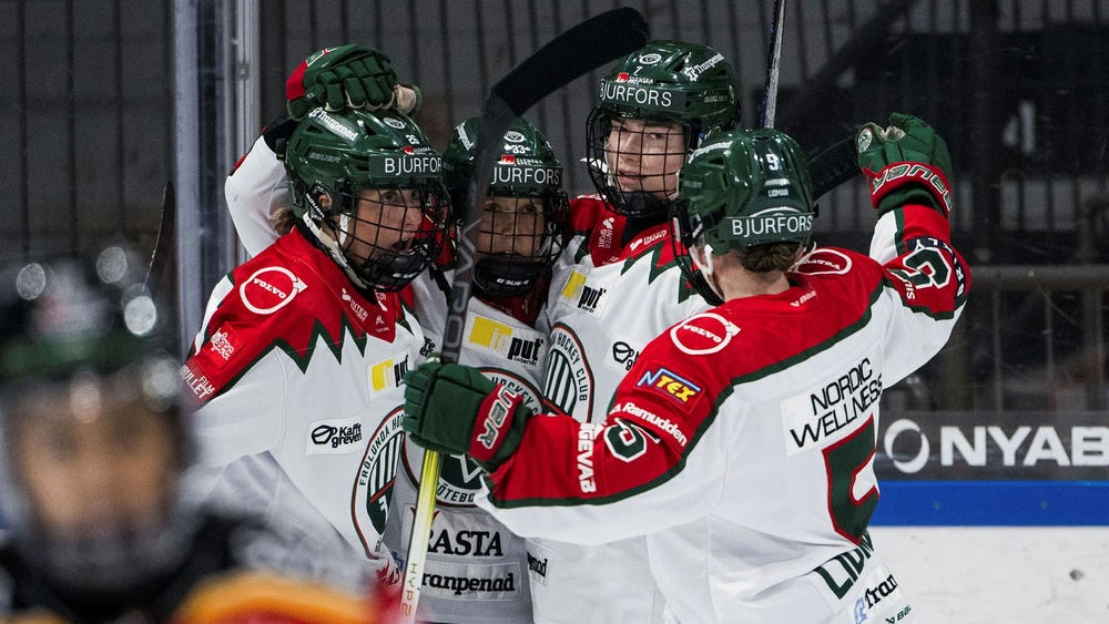 Frölunda nära historiskt SM-guld i SDHL