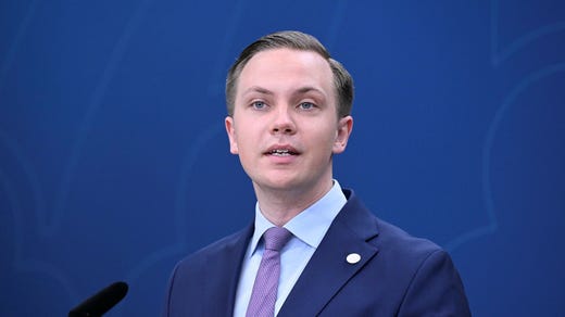 Sverigedemokraternas riksdagsledamot Tobias Andersson.