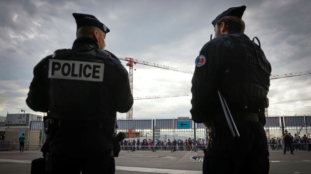 Stort säkerhetspådrag inför Israels match i Paris