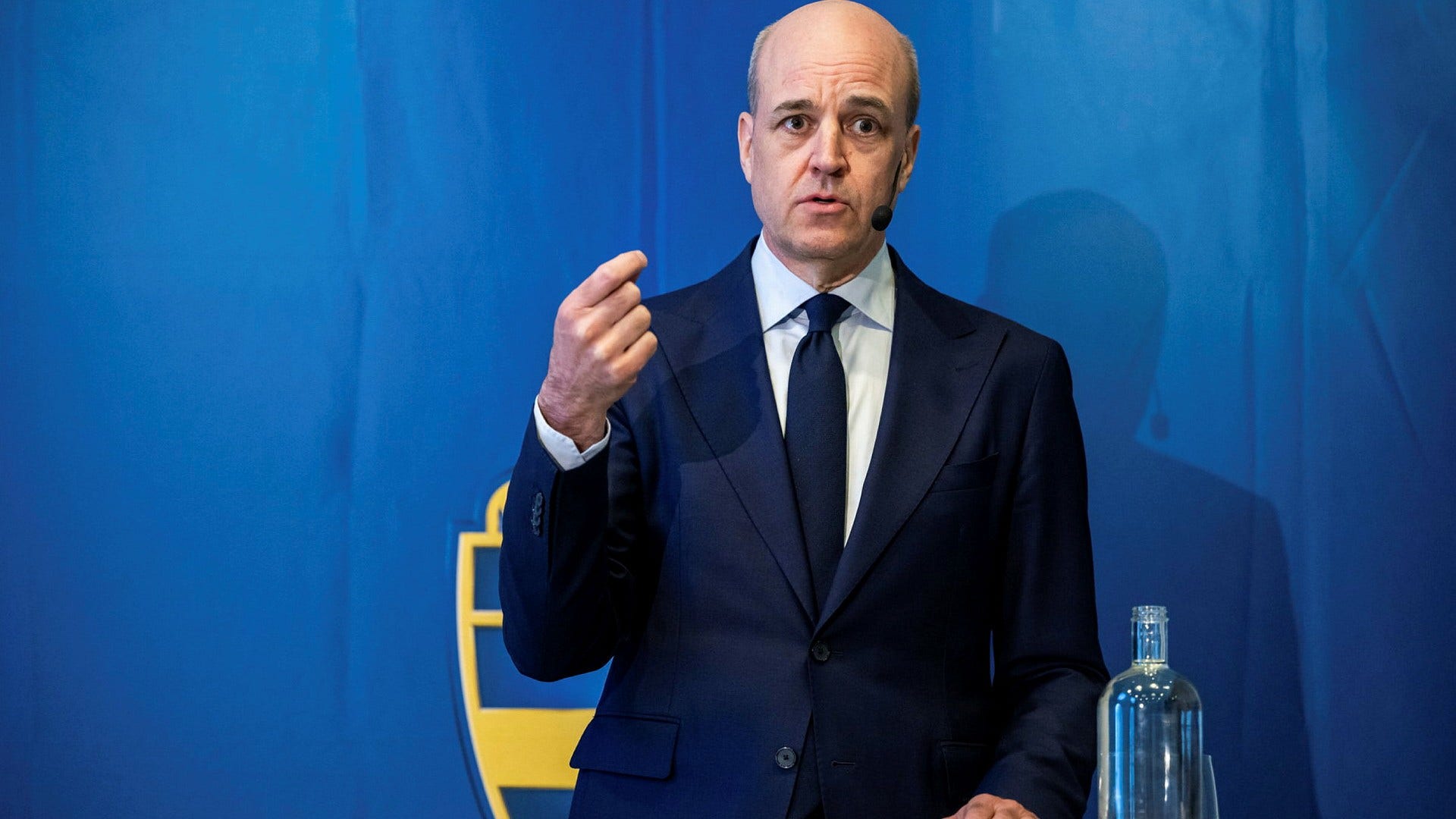 Fredrik Reinfeldt är ordförande för Svenska fotbollförbundet.