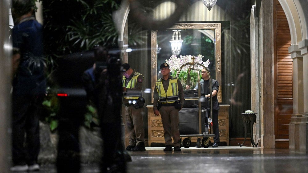 Sex personer hittade döda på lyxhotell i Bangkok