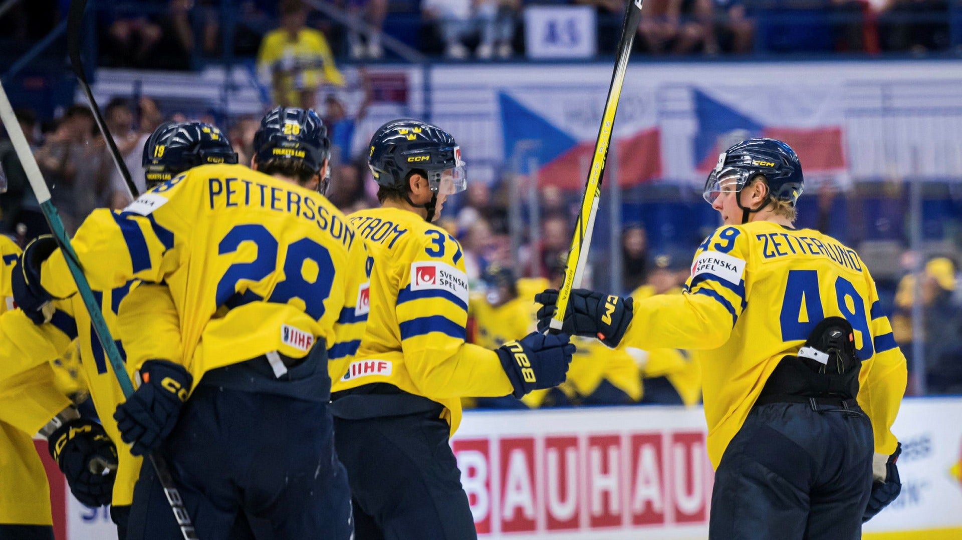 Sverige besegrade Kazakstan med 3–1.