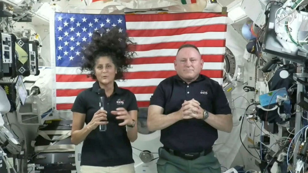 Astronauter fast i rymden: ”Tror de bara är glada”