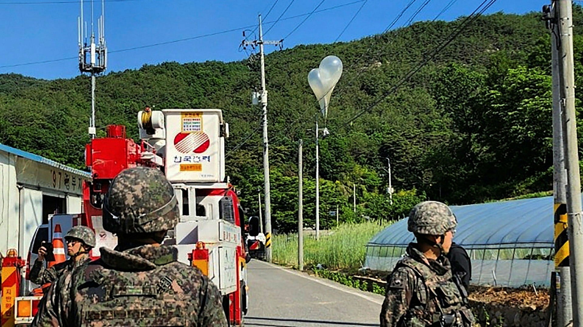 North Korea attack – sends debris balloons across the border