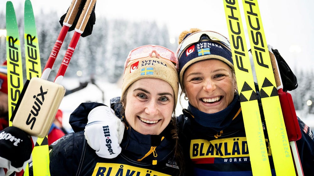 Nytt VM-guld till Ebba Andersson – efter sekunddrama mot Johaug