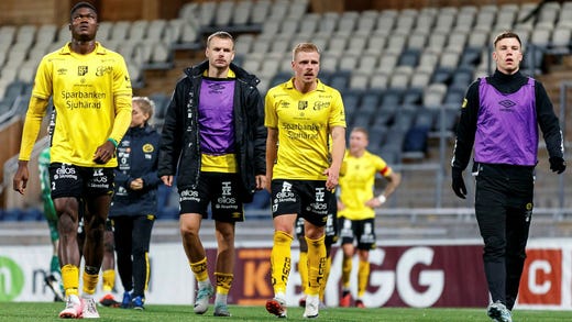 I giocatori dell'Elfsborg si sentono depressi dopo aver perso contro Sirius nell'ultima partita.