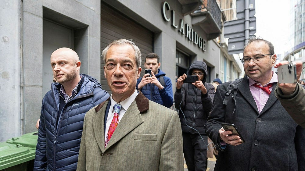 Farage ställer inte upp i brittiska valet – ska kampanja för Trump
