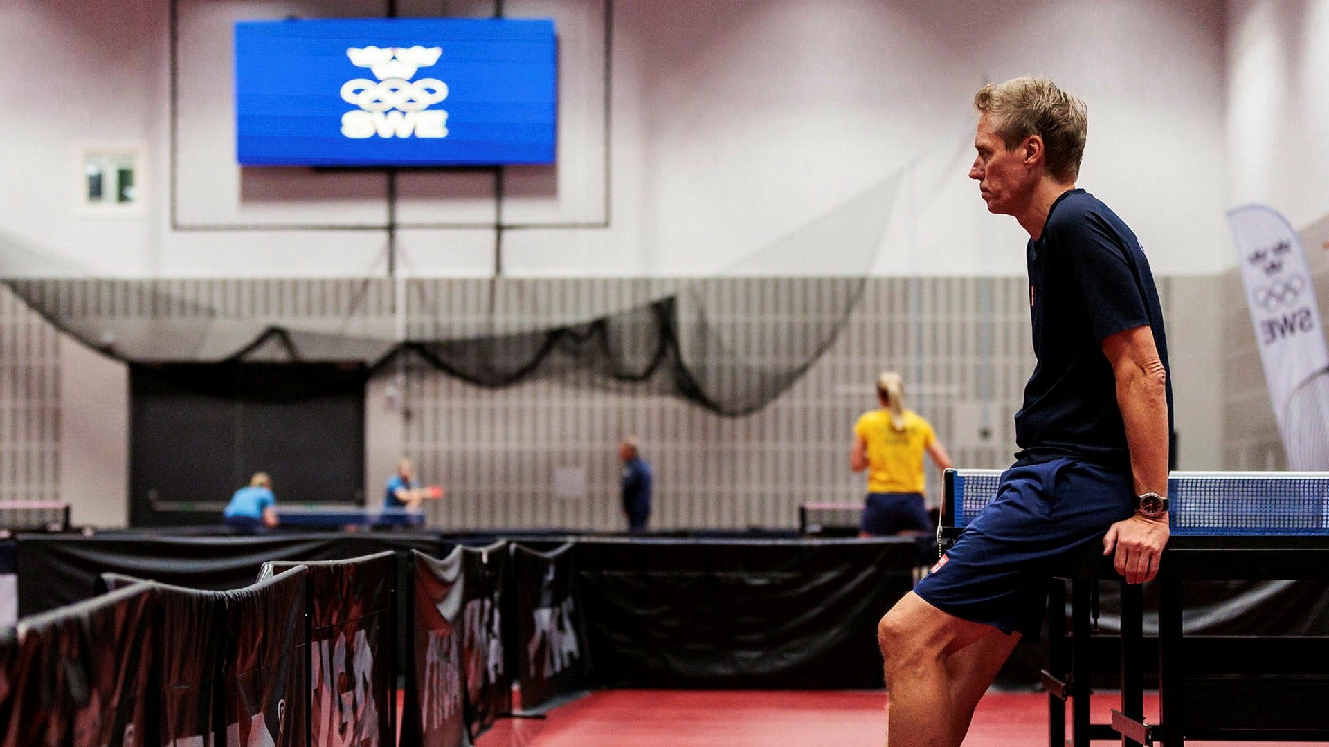 La leggenda del tennis da tavolo Jorgen Persson si reca alla sua decima Olimpiade