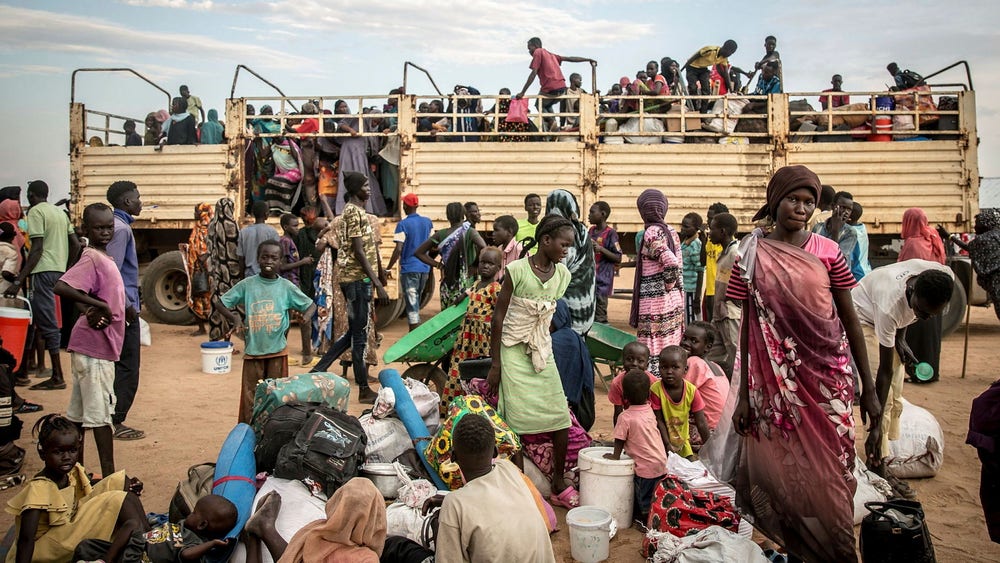 Miljoner hotas av svält i inbördeskrigets Sudan