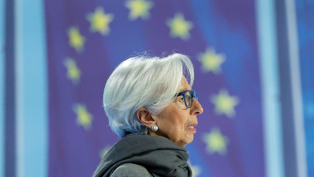 Christine Lagarde, chefen för ECB.