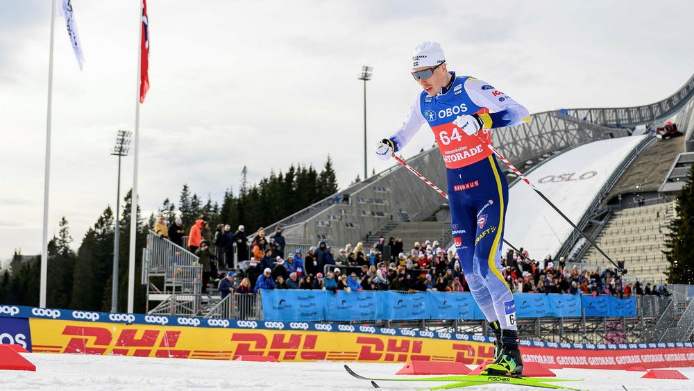 Poromaa på pallen i Holmenkollen – slutade tvåa