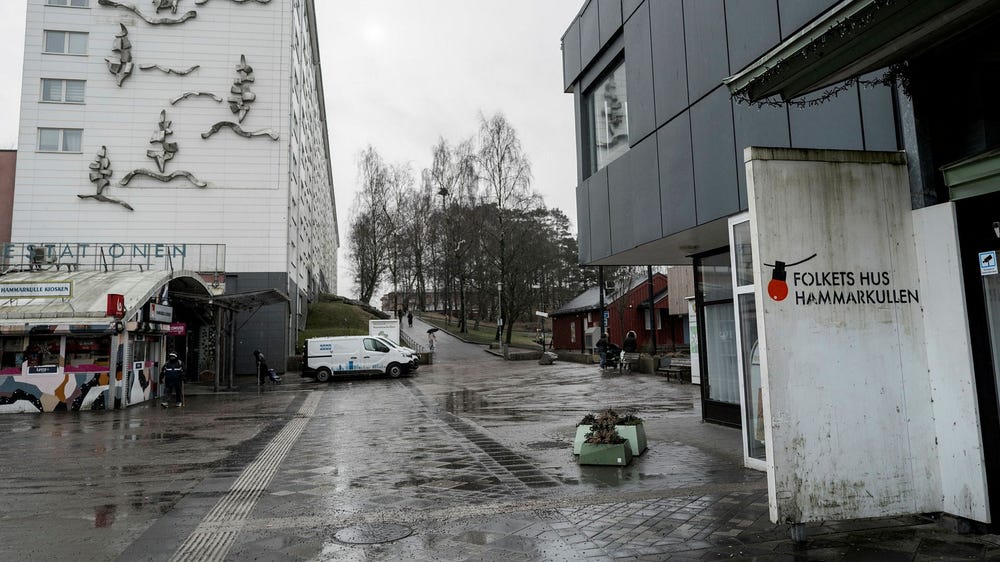 Klanledare höll tal i Folkets hus i Göteborg