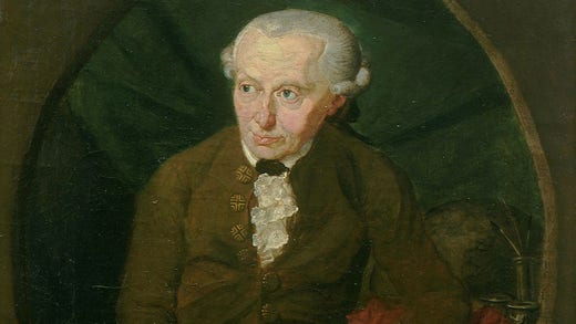 Gottlieb Doebler's portrait of Immanuel Kant from 1791, belongs to the collection at the Stadtmuseum Königsberg.