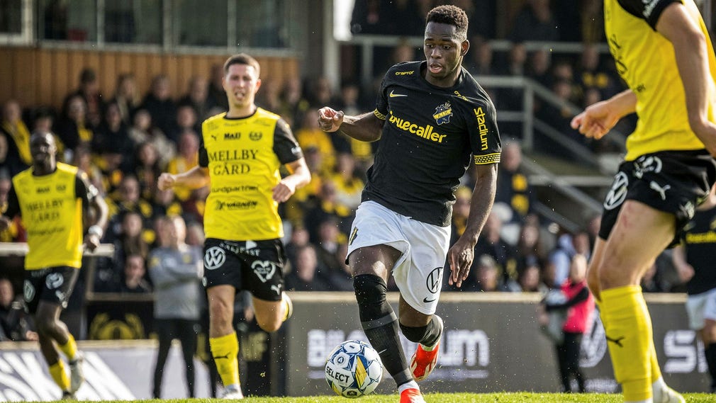 AIK:s Ismaila Coulibaly.