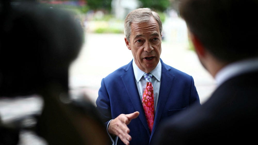 Dold kamera avslöjade rasism i Farage-kampanjen