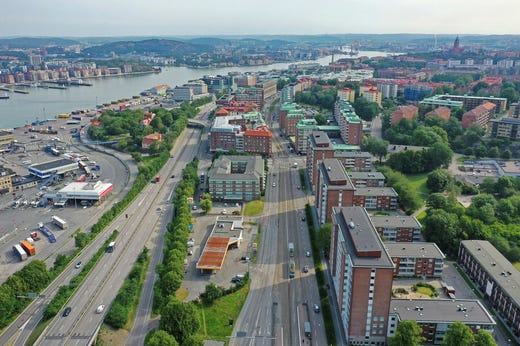 Karl Johansgatan i Göteborg 2019.