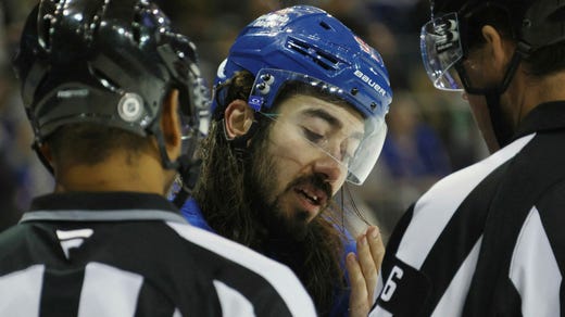 NY Rangers och Mika Zibanejad har en tuff säsong.