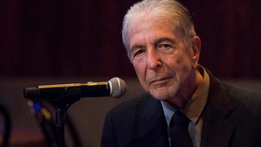 Leonard Cohen 2014.