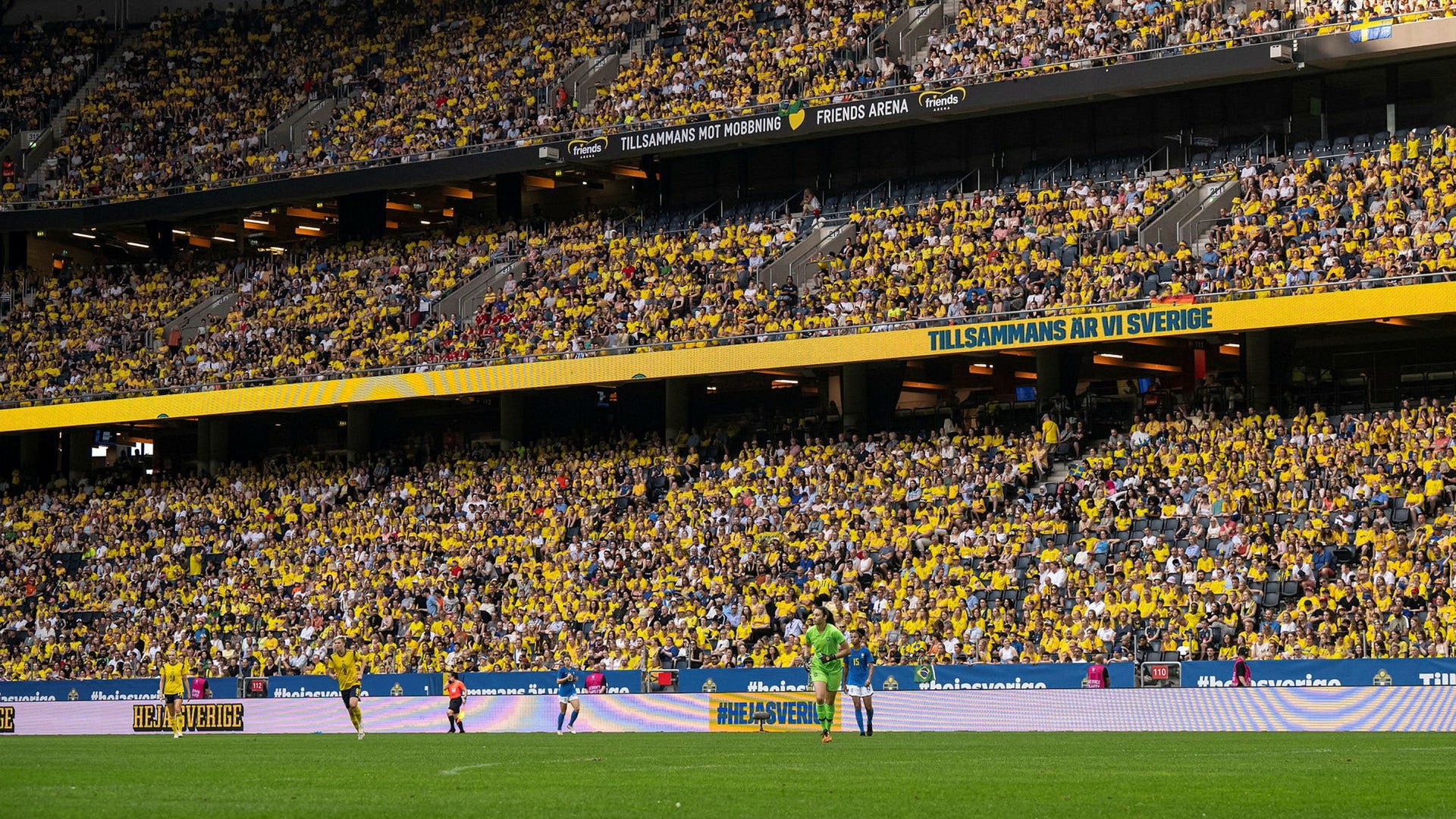 Var EM i Sverige och Danmark skulle spelas är inte klart men Friends arena fanns med i ansökan för EM 2025.