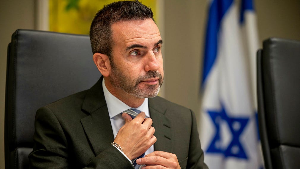 Israels ambassadör i Sverige, Ziv Nevo Kulman.