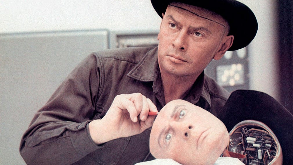 Yul Brynner i Michael Crichton's 