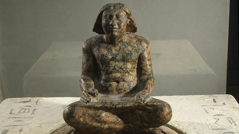 Skrivarnas arbetsskador överraskar egyptologer