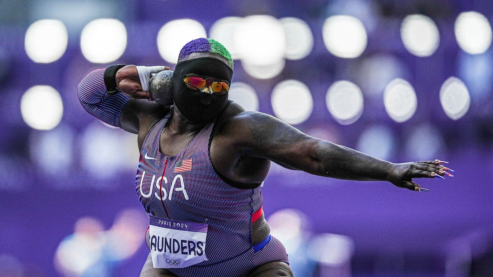 Who is Raven Saunders – the masked shot putter at the Paris Olympics?