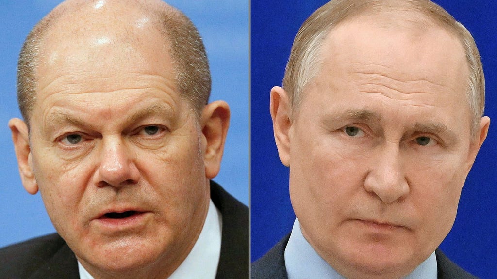 Scholz i samtal med Putin – trots varning från Ukraina