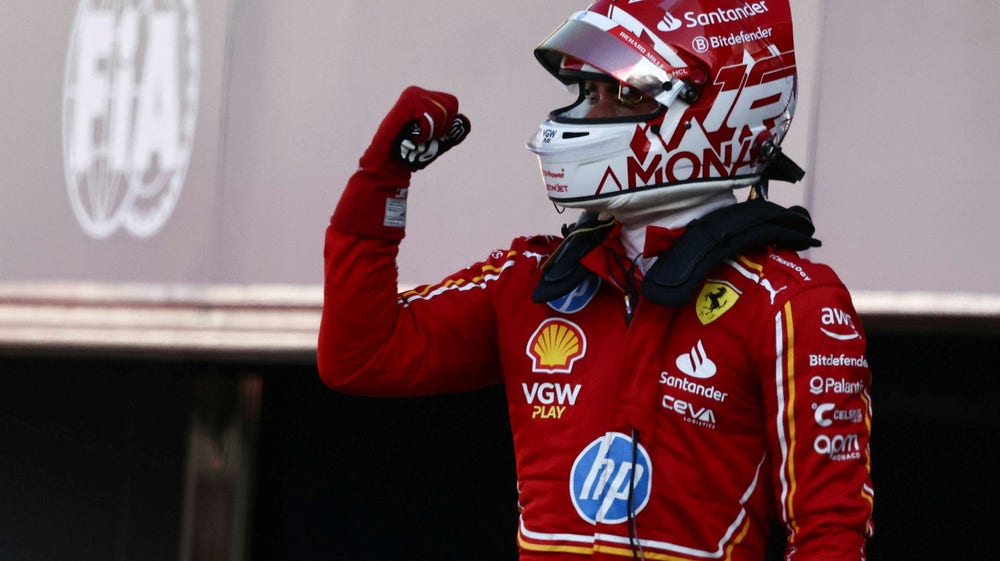 Hemmasonen i pole position i Monaco
