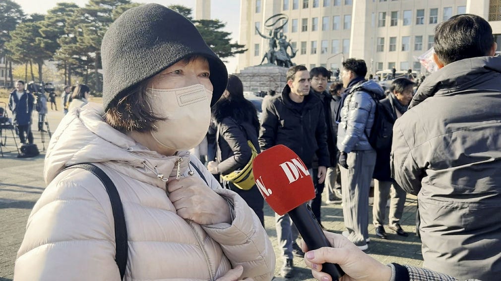 70-årige Junsook i Seoul var beredd att offra sitt liv för demokratin i Sydkorea