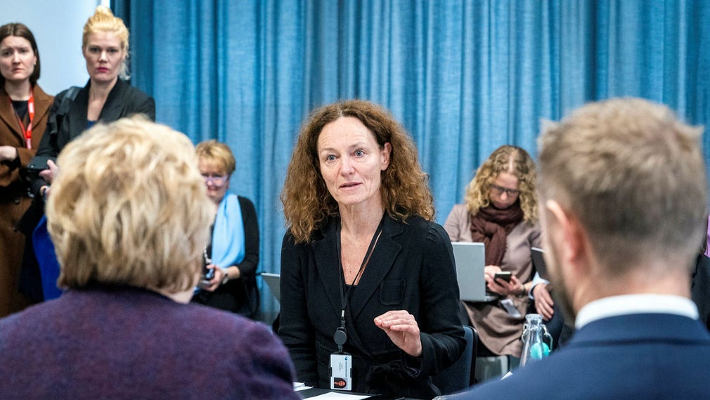 Camilla Stoltenberg, direktör för Norska Folkehelseinstituttet (FHI).