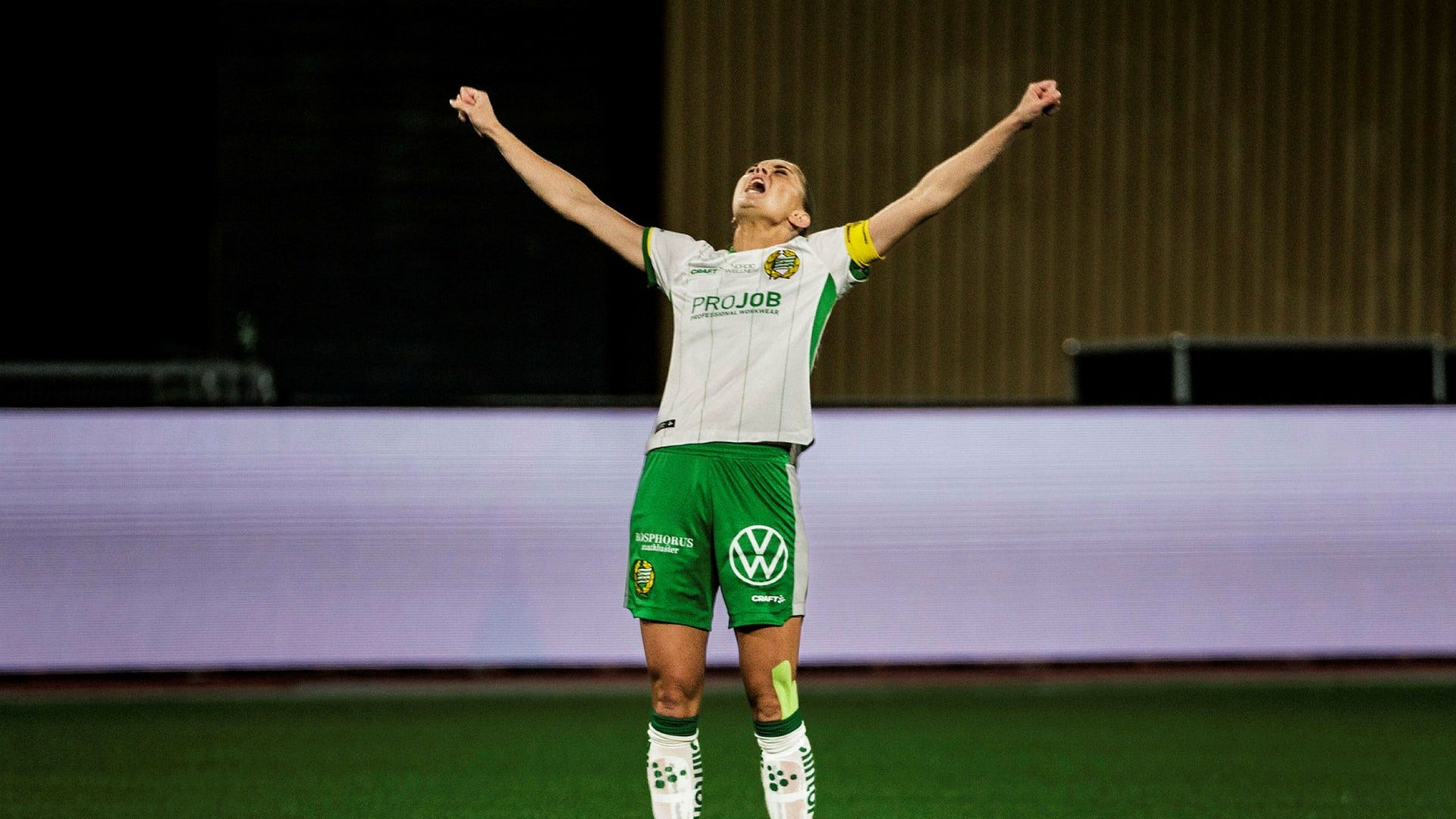 L'Hammarby ha segnato 2-0 in casa contro l'Örebro e la vittoria sembra chiara per Alice Karlsson.