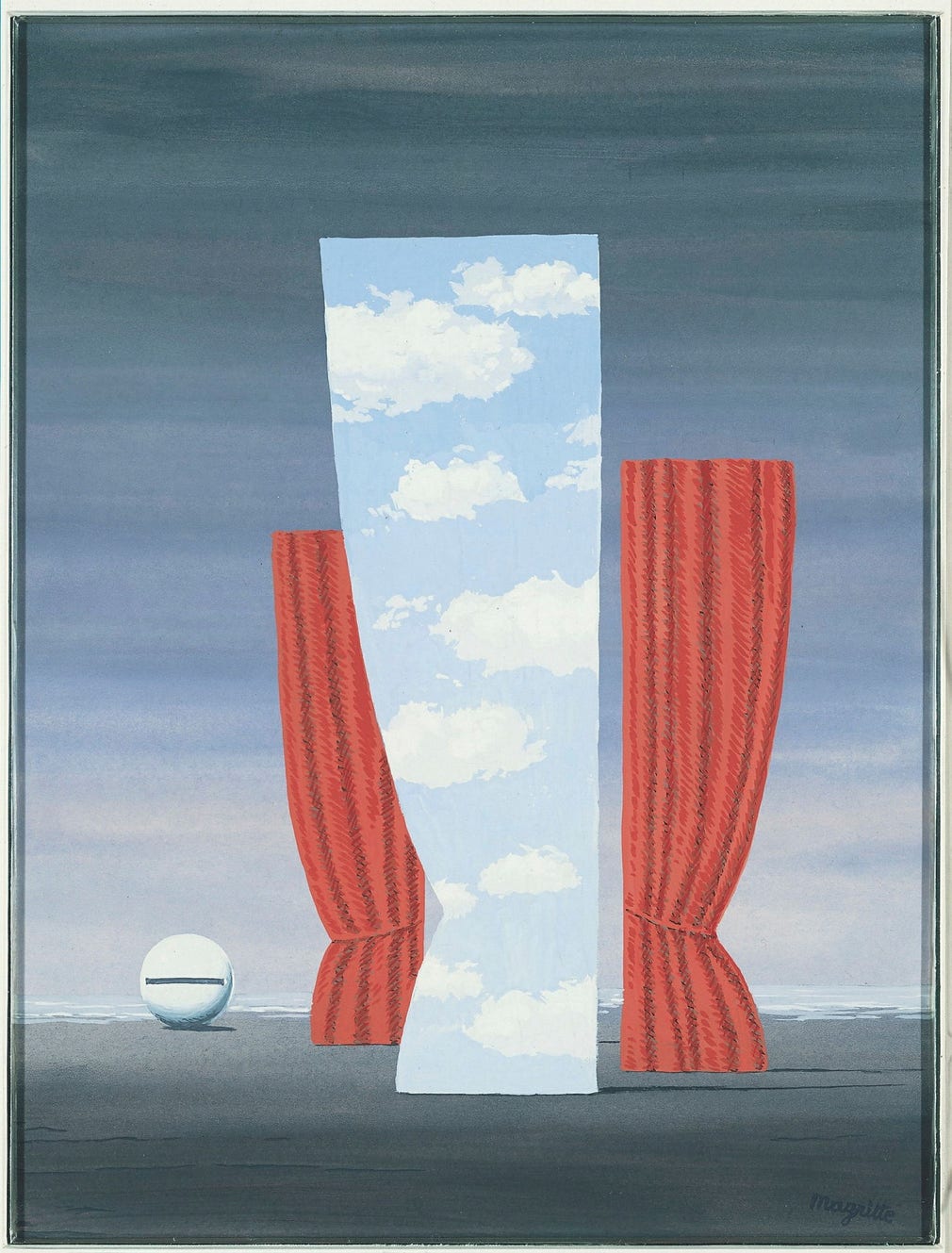 René Magritte, ”La Joconde”, 1964