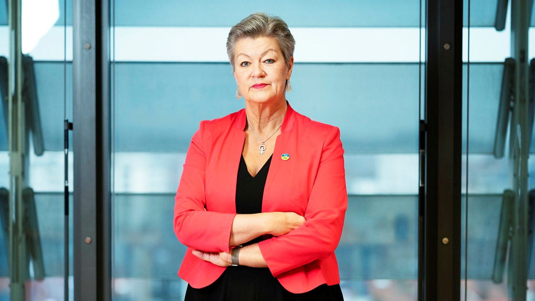 Sveriges EU-kommissionär Ylva Johansson, som har ansvar för migrationsfrågor och EU:s inre säkerhet.