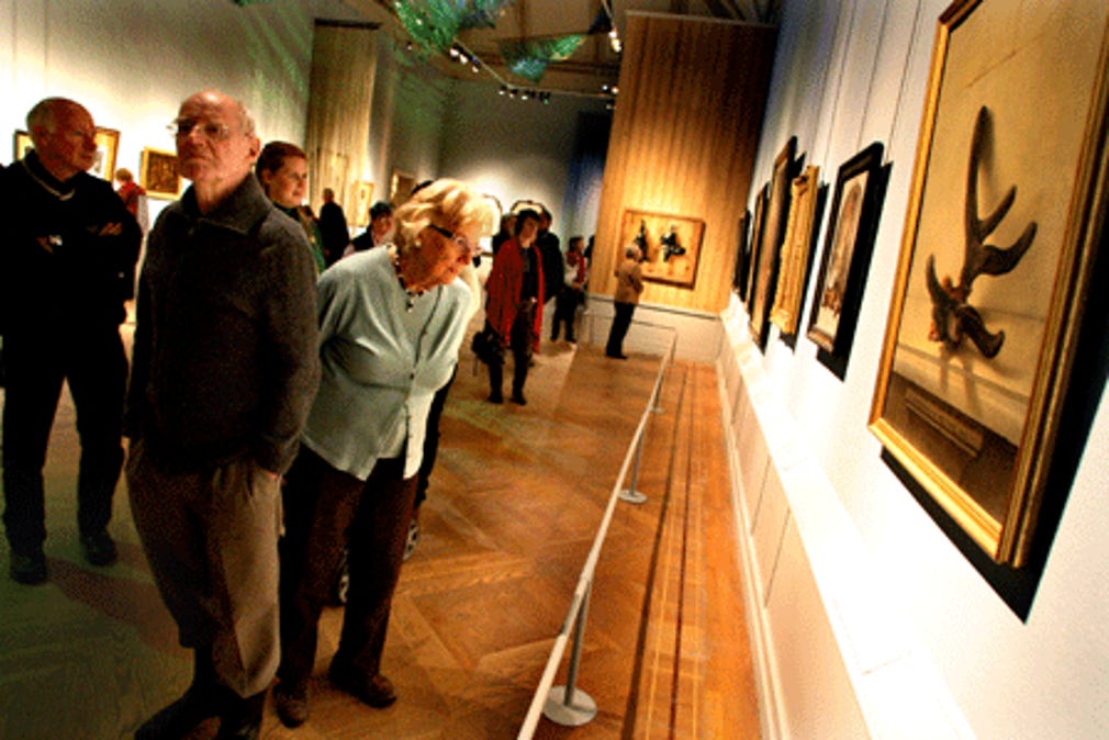 Utställningen "Lura ögat" har varit en stor publiksuccé för Nationalmuseum.