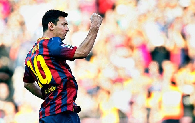 Lionel Messi har förlängt sitt kontrakt med Barcelona.