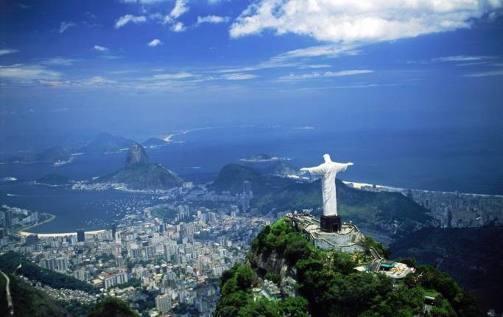 Klassisk Rio-vy.