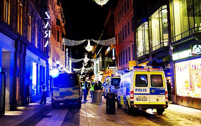 Sverige drabbades av ett misstänkt terrordåd för fyra år sedan när Taimour Abdulwahab sprängde sig till döds i centrala Stockholm.