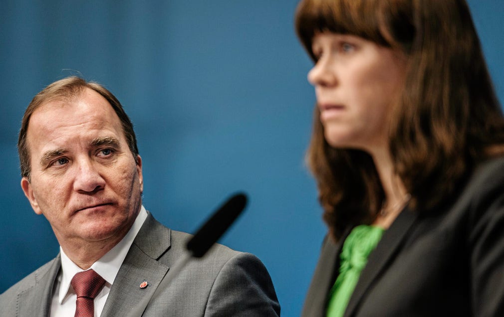 Åsa Romson (MP) är vice statsminister men S-ledningen har sett till att hon inte får ta Stefan Löfvens plats om han skulle vara sjuk.