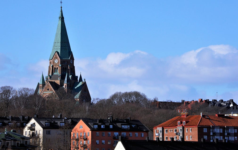 Sofia kyrka på Södermalm i Stockholm.