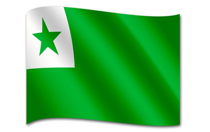Esperantons flagga